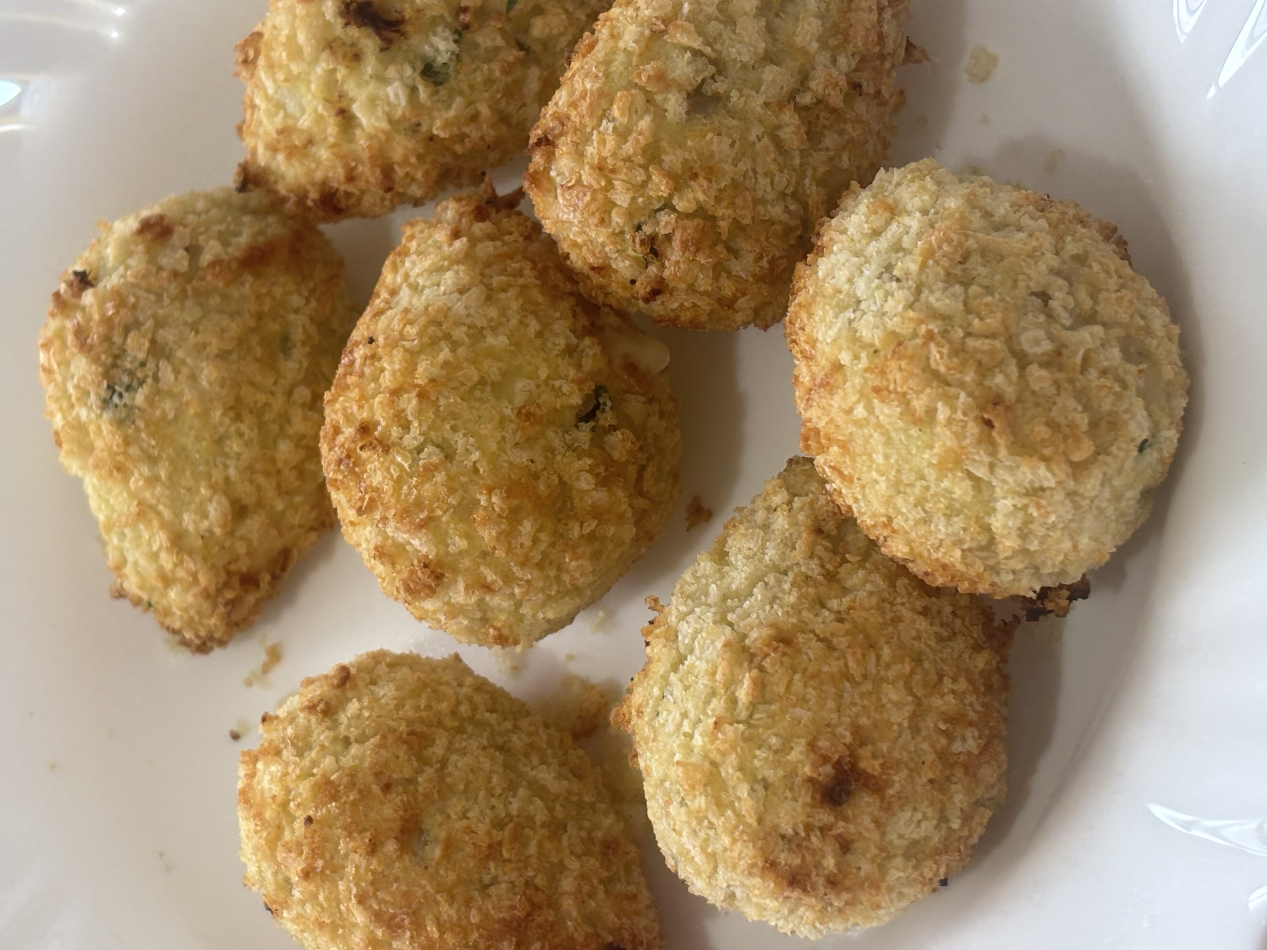 Coxinha Fit Batata doce com frango 40g na (Panko)