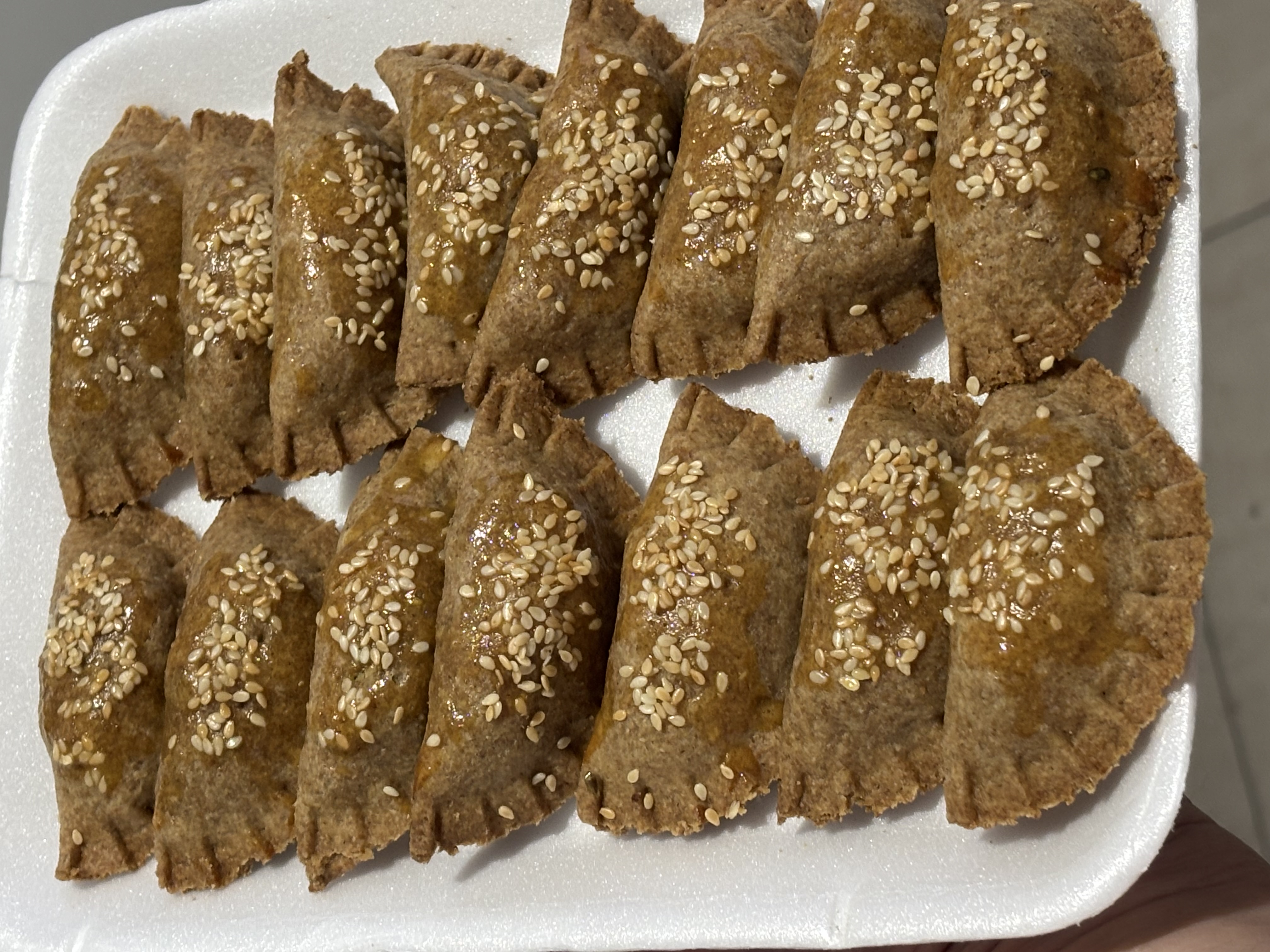 Pastel assado Integral ou Tradicional